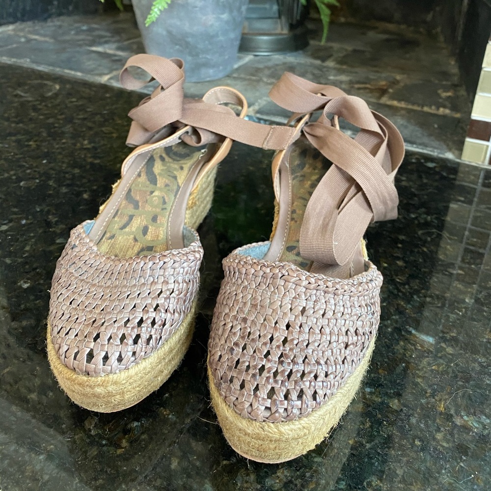 Sam Edelman platform espedrilles